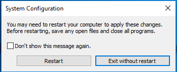 Windows Resource Protection restart