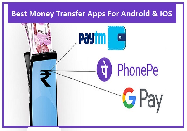 Best Money Transfer Apps For Android And IOS Mobiles In India